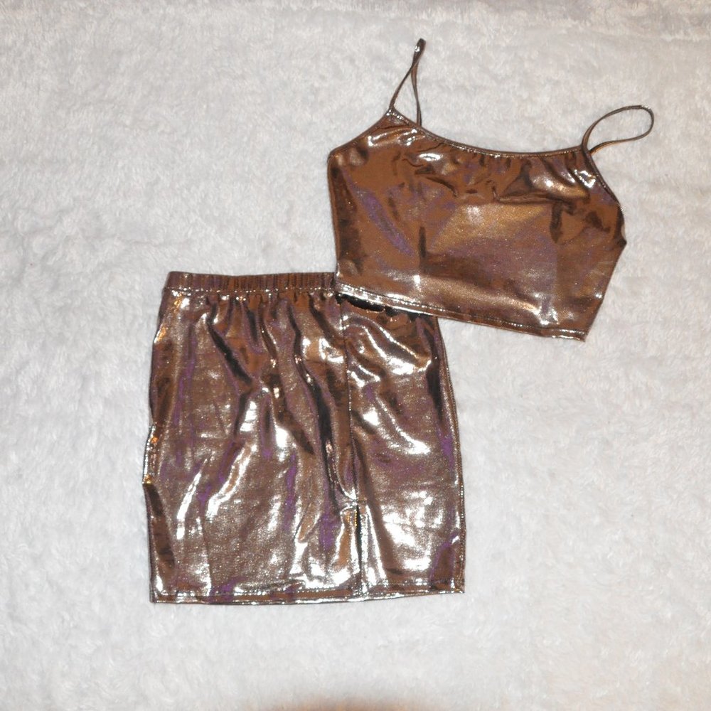 gold two peice set